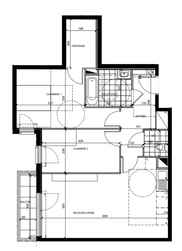 Plan du lot