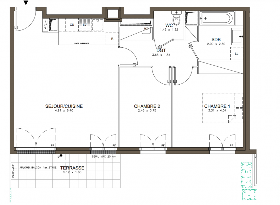 Plan du lot