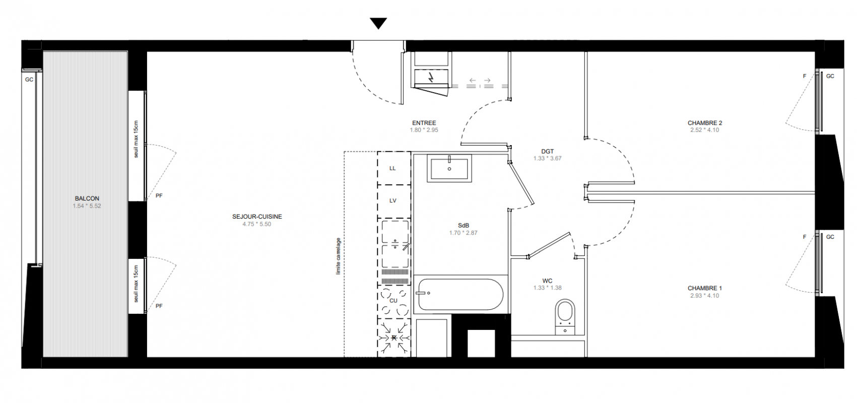 Plan du lot