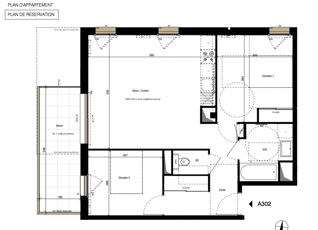 Plan du lot