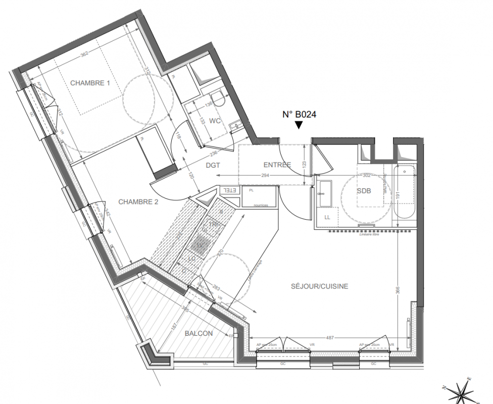 Plan du lot