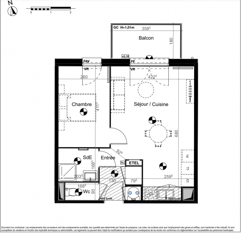 Plan du lot