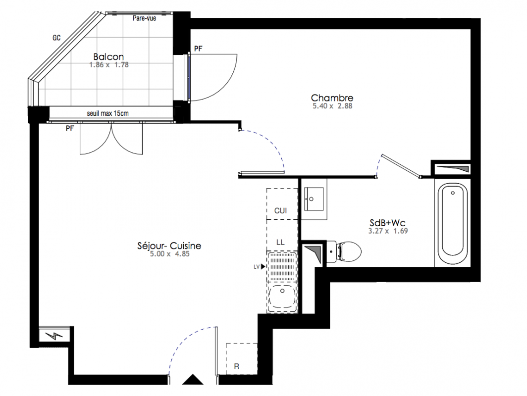 Plan du lot