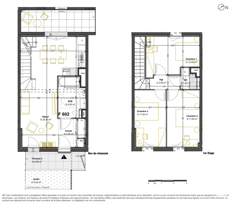 Plan du lot