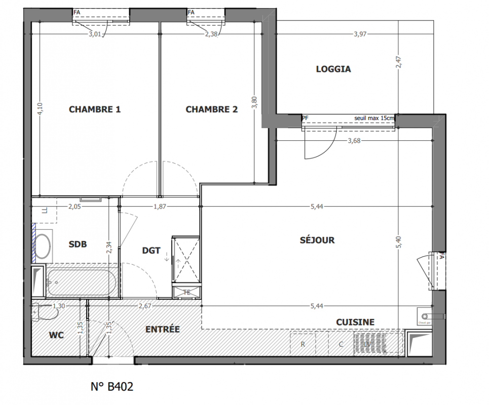 Plan du lot
