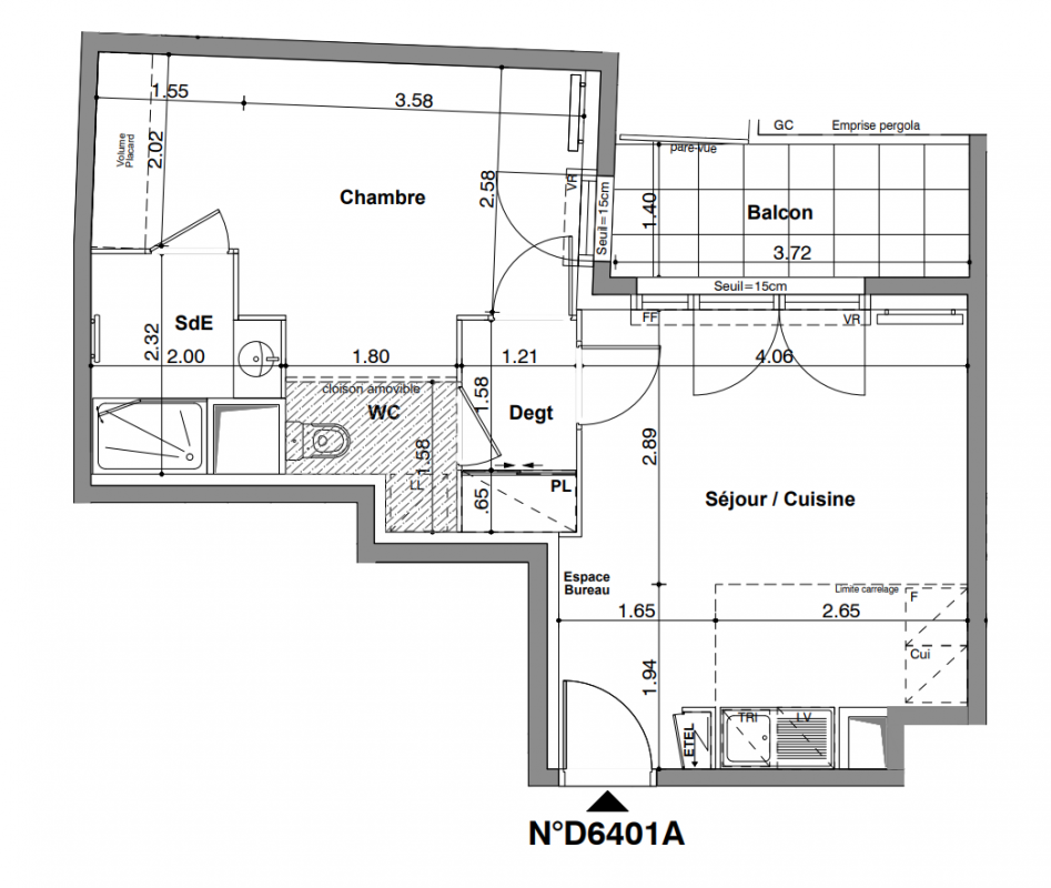 Plan du lot
