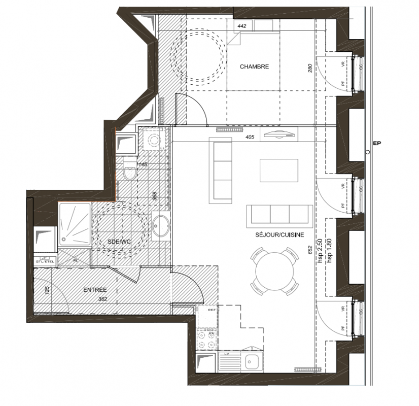 Plan du lot