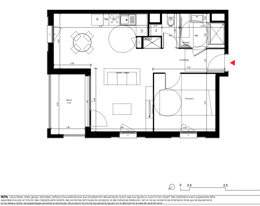 Plan du lot