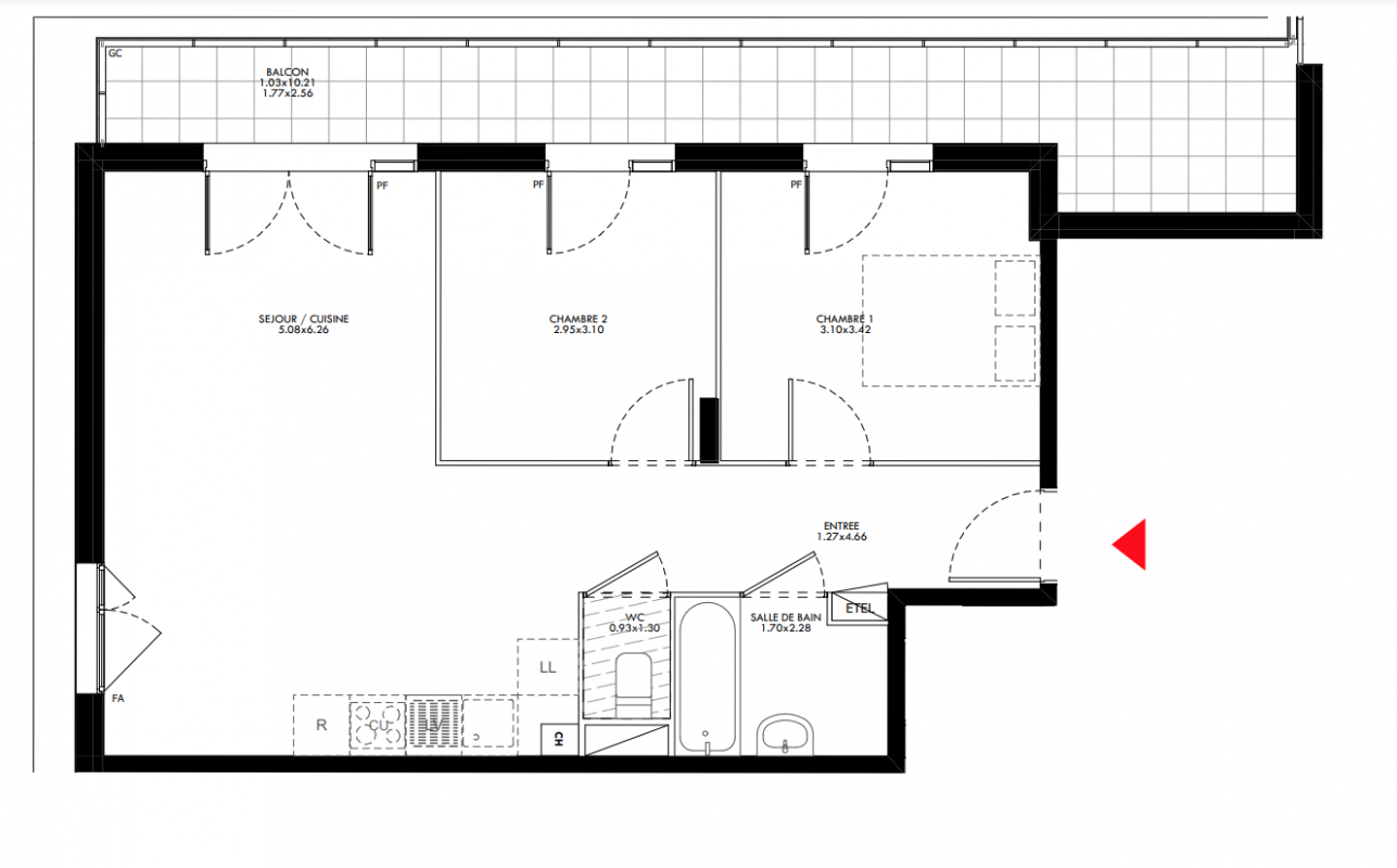 Plan du lot