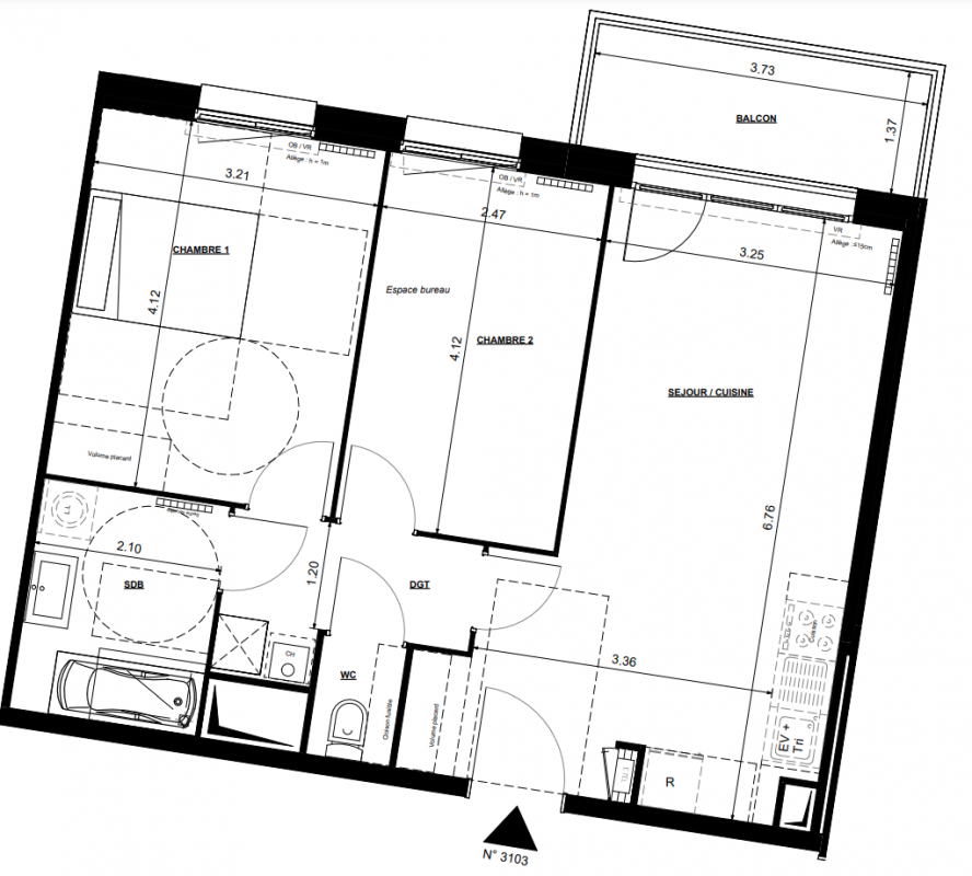 Plan du lot