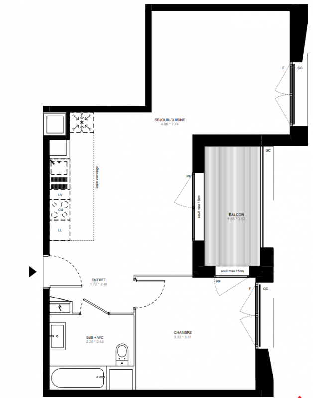 Plan du lot