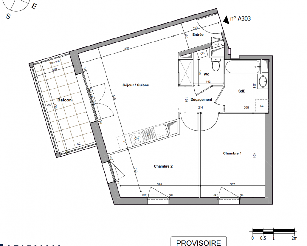 Plan du lot