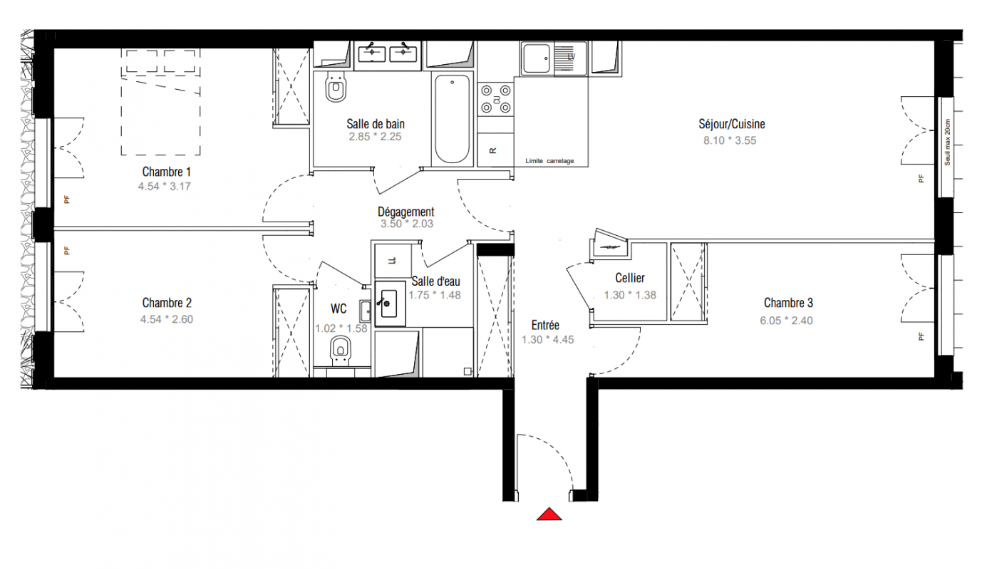 Plan du lot