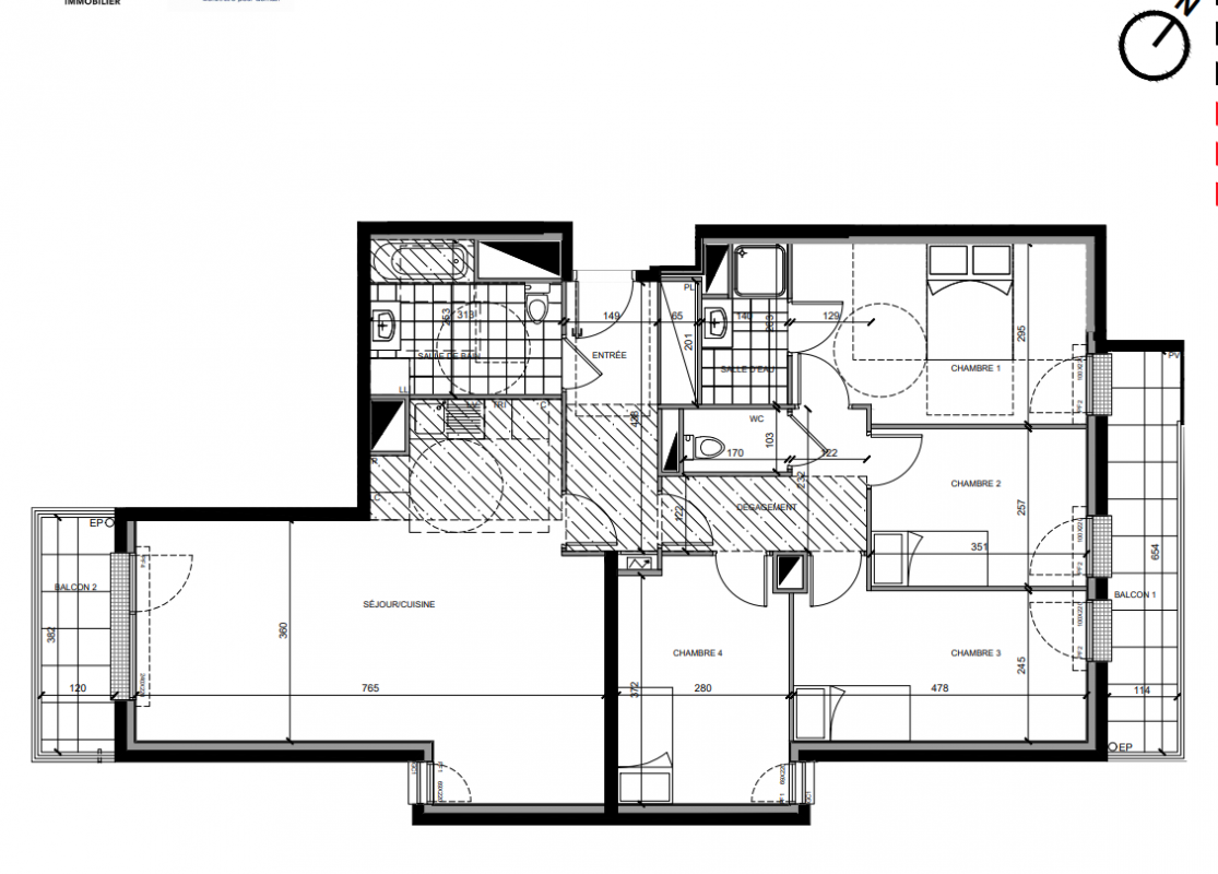 Plan du lot