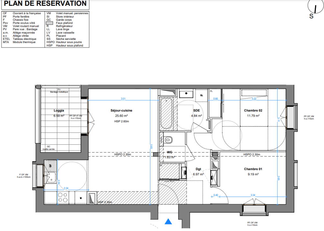 Plan du lot