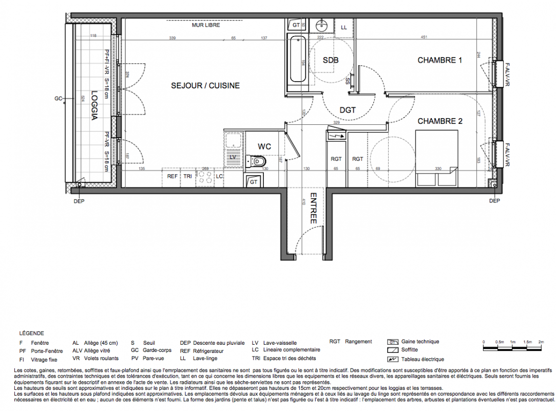 Plan du lot
