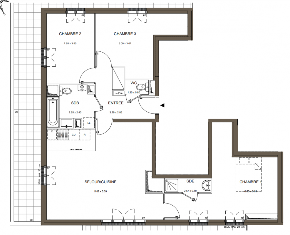 Plan du lot