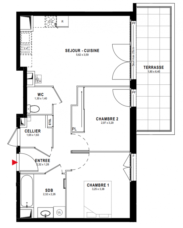 Plan du lot