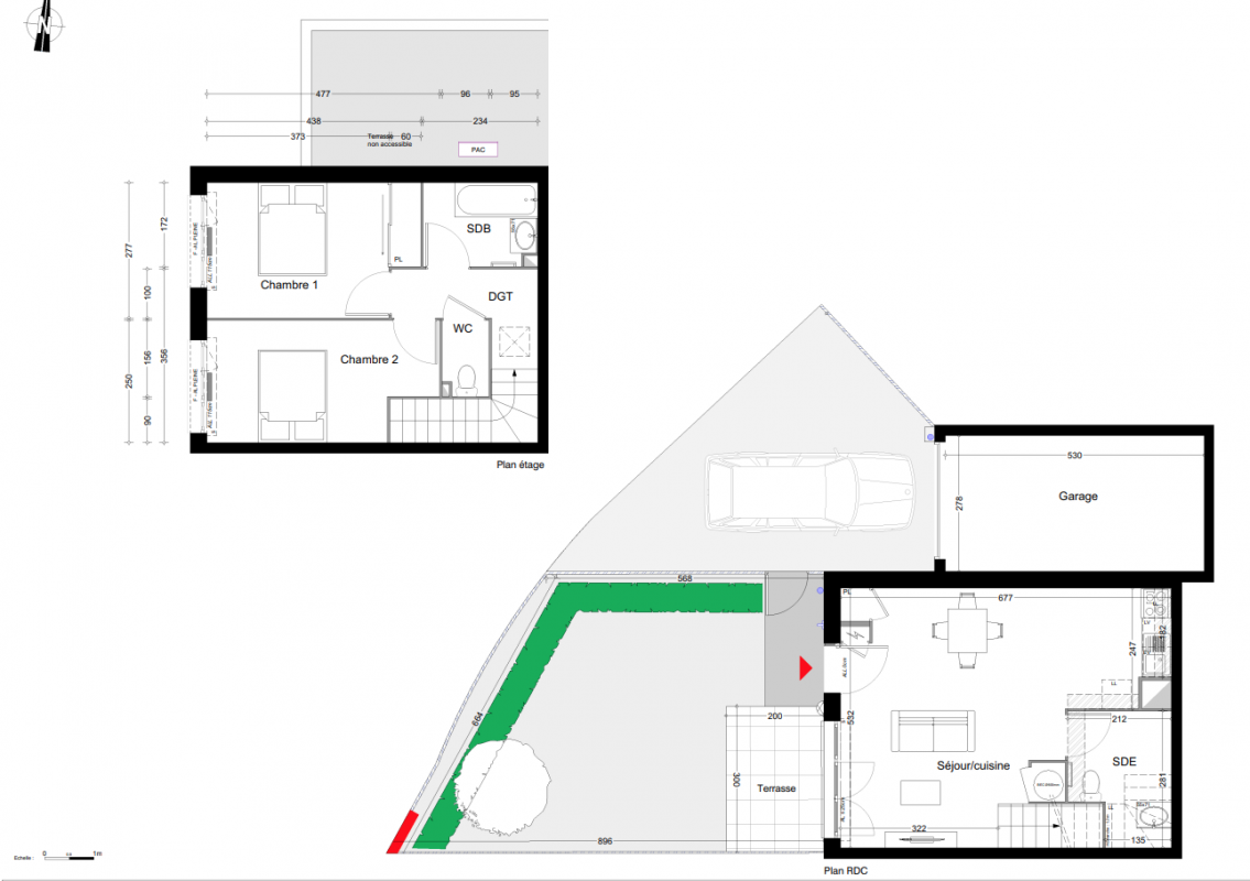 Plan du lot