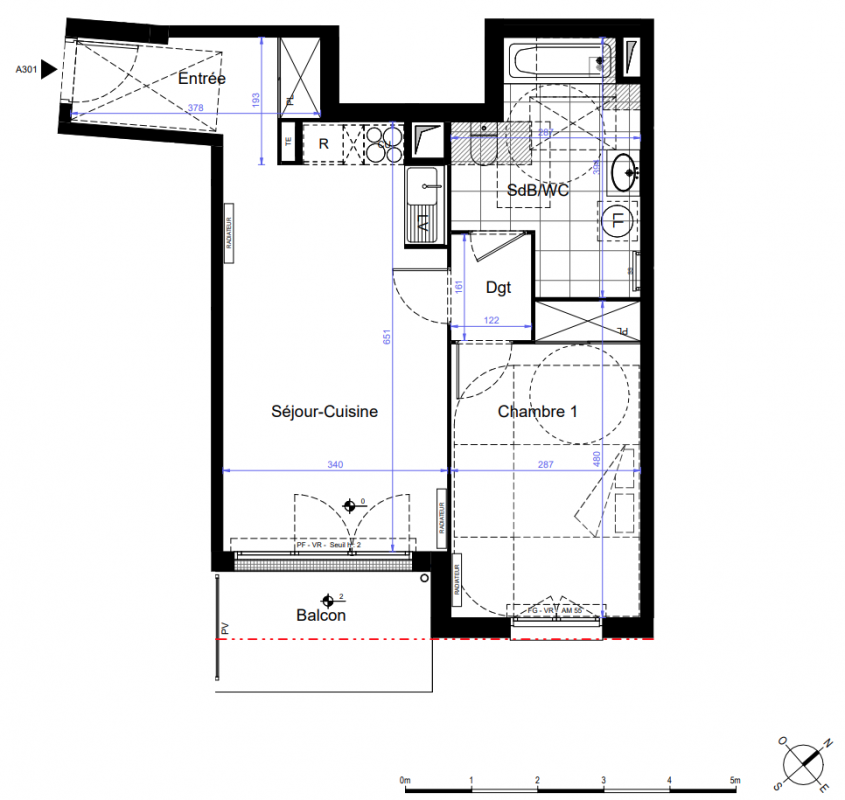 Plan du lot