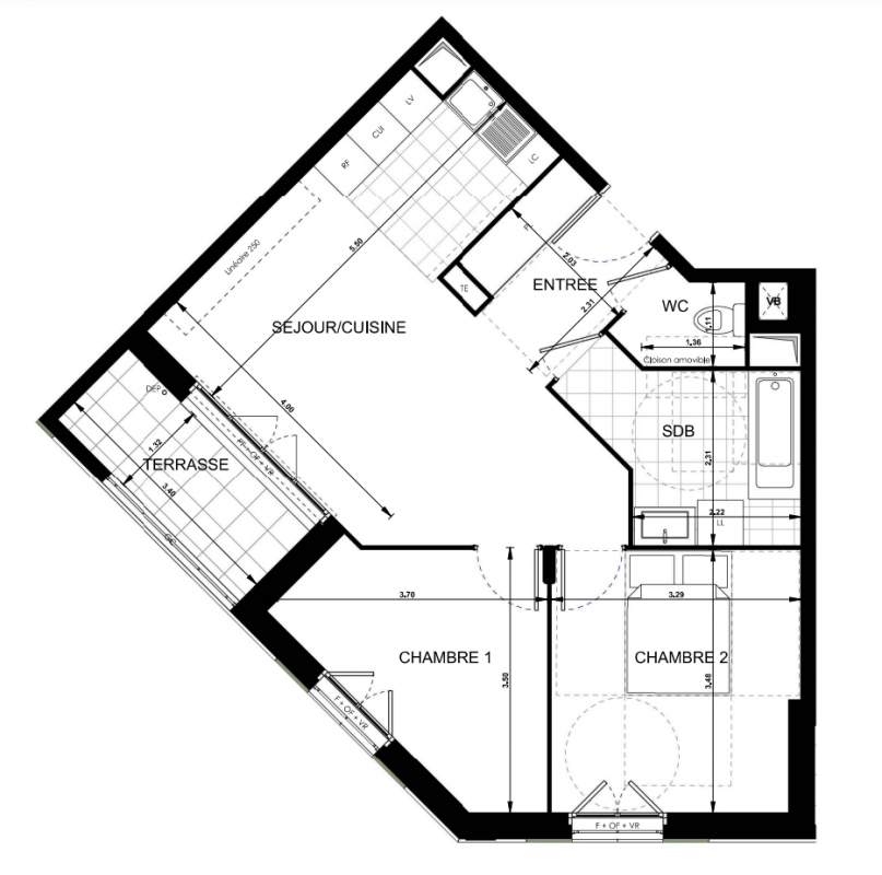 Plan du lot