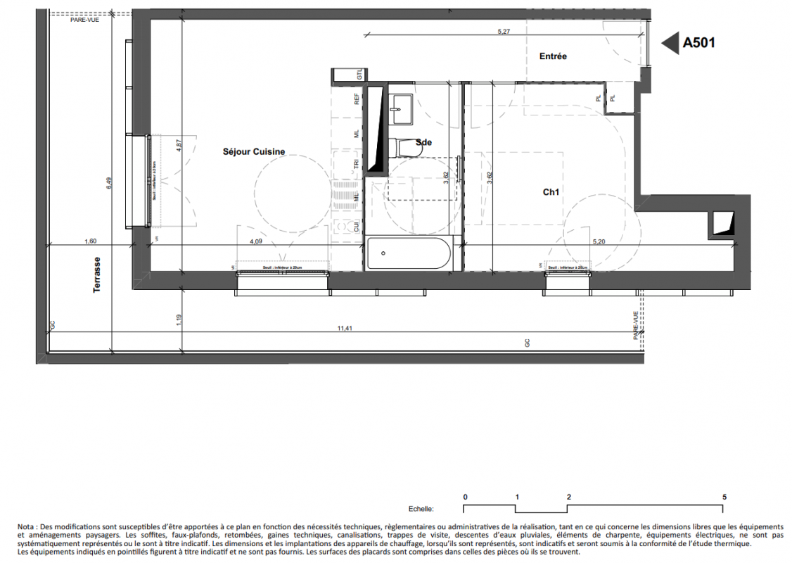 Plan du lot