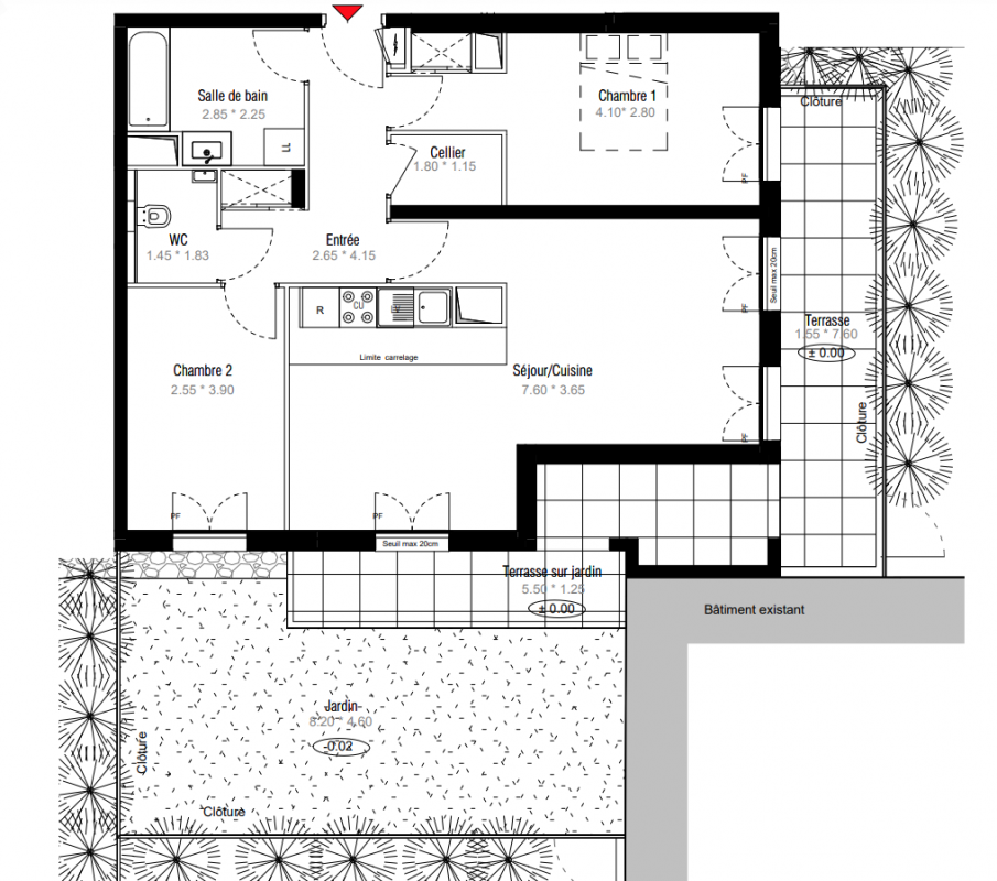 Plan du lot