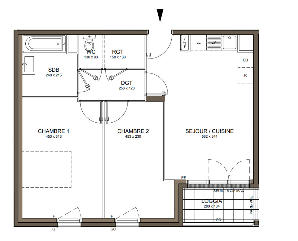 Plan du lot