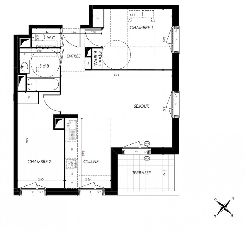 Plan du lot