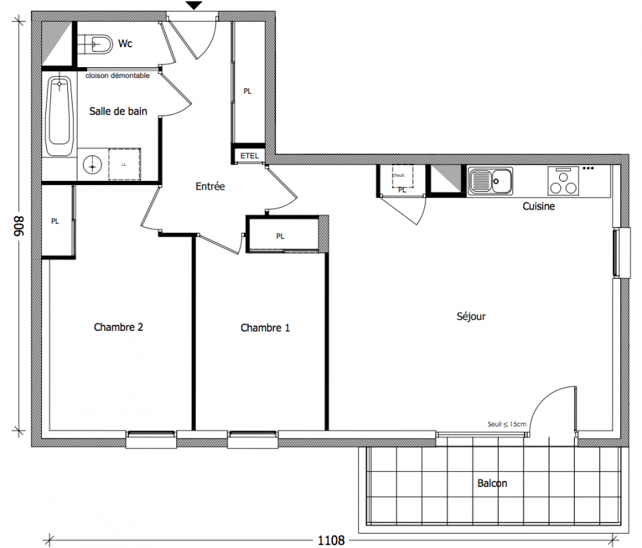 Plan du lot