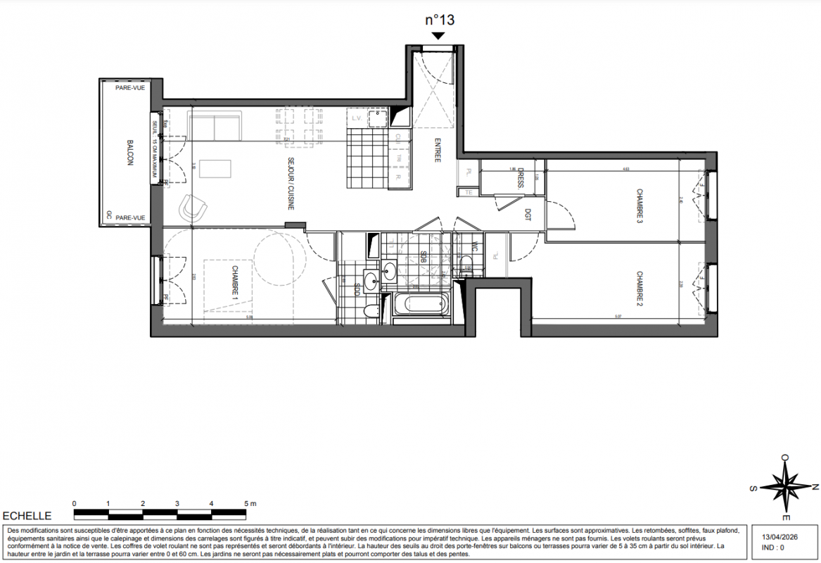 Plan du lot