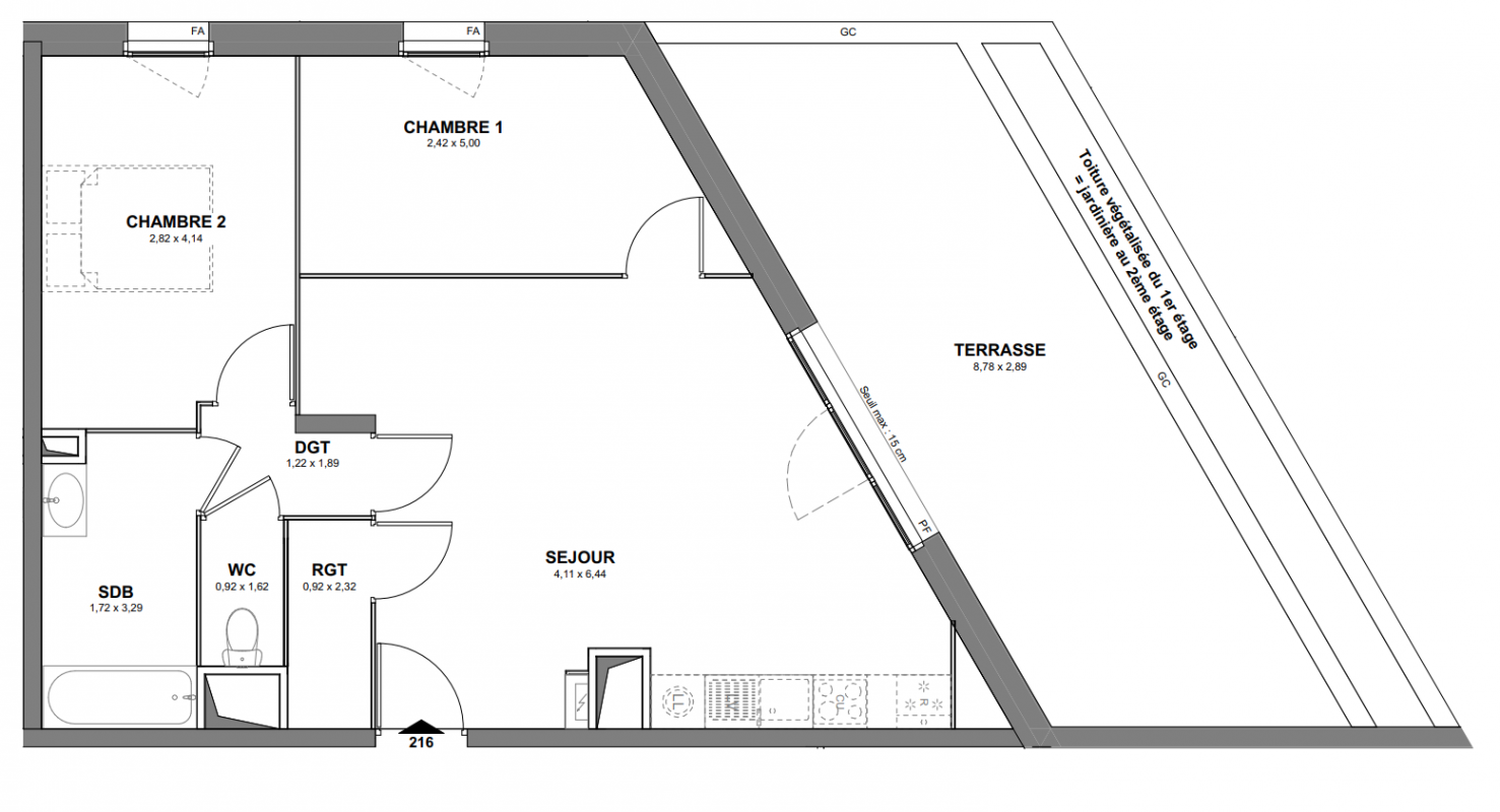 Plan du lot