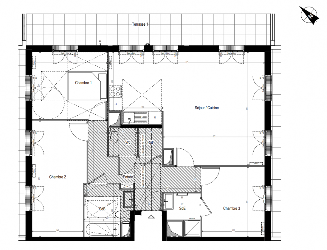 Plan du lot