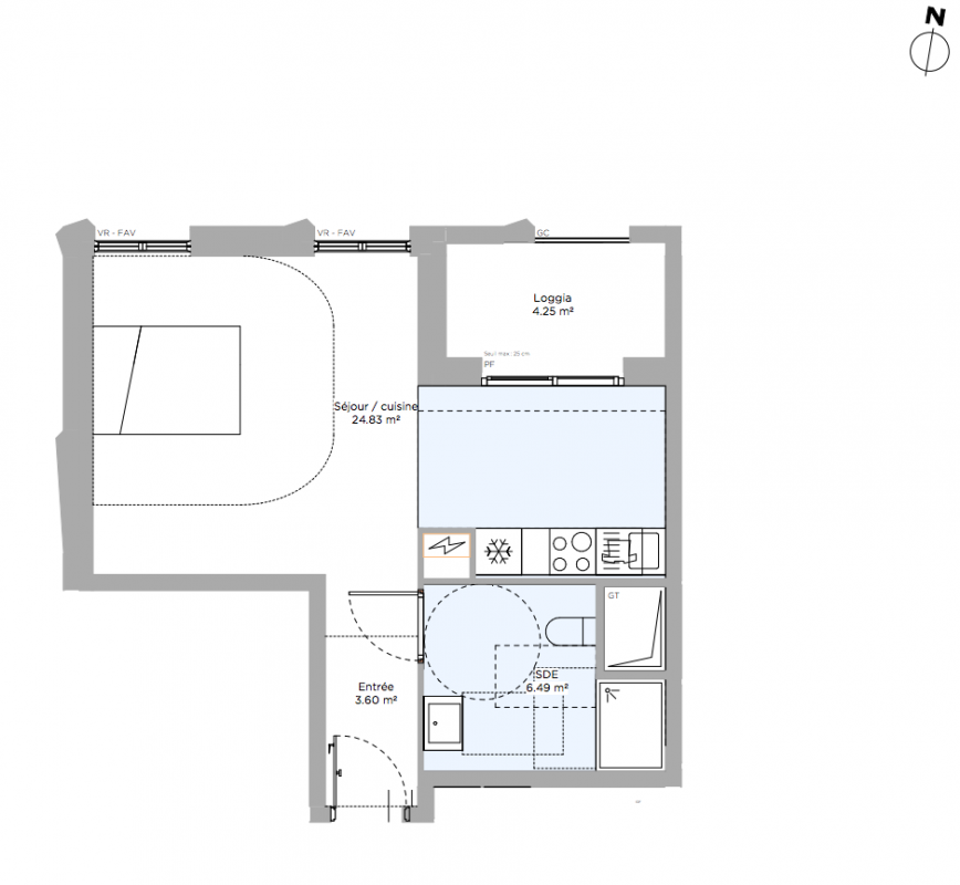 Plan du lot