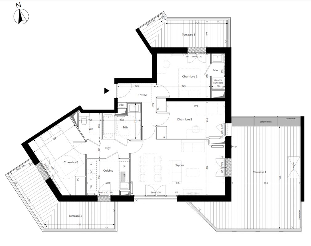 Villa Auréa à Élancourt, vue 2