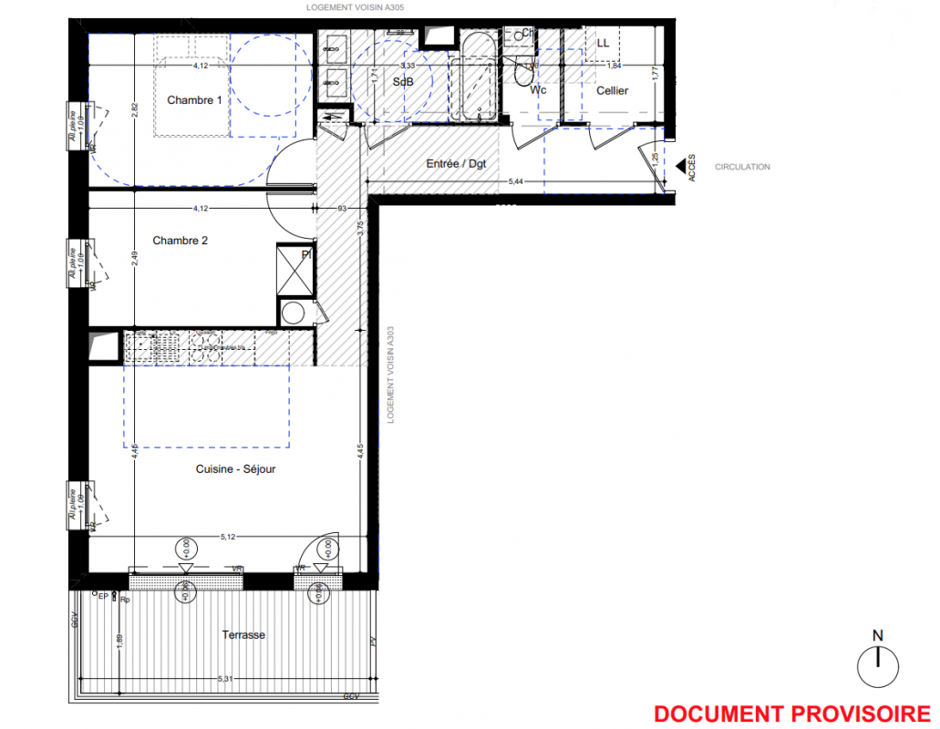 Plan du lot