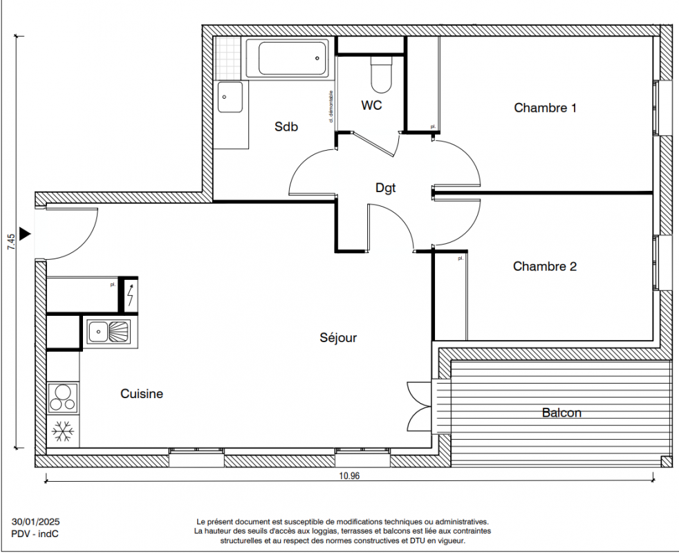Plan du lot