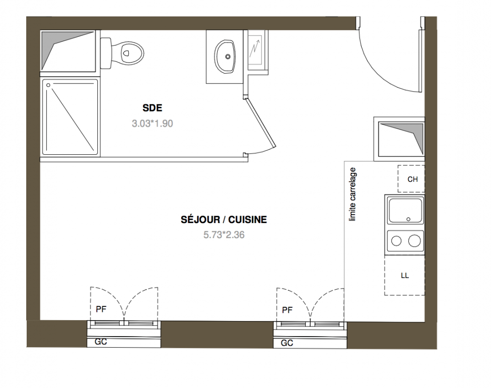 Plan du lot