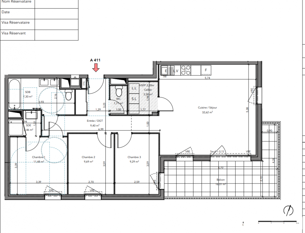 Plan du lot