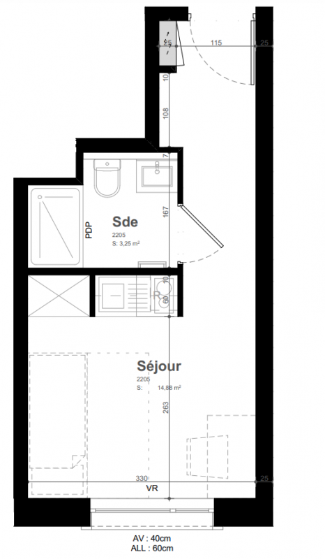 Plan du lot