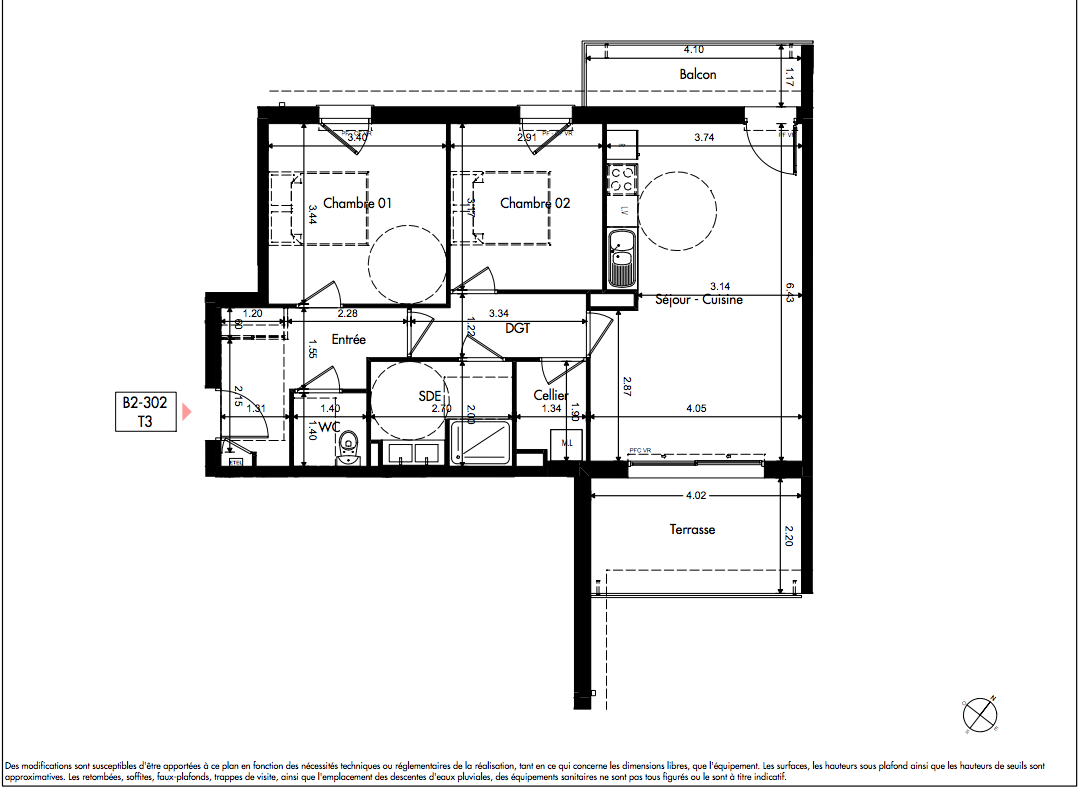 Plan du lot
