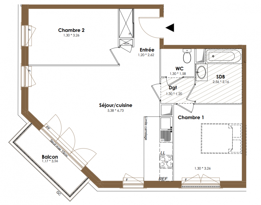Plan du lot