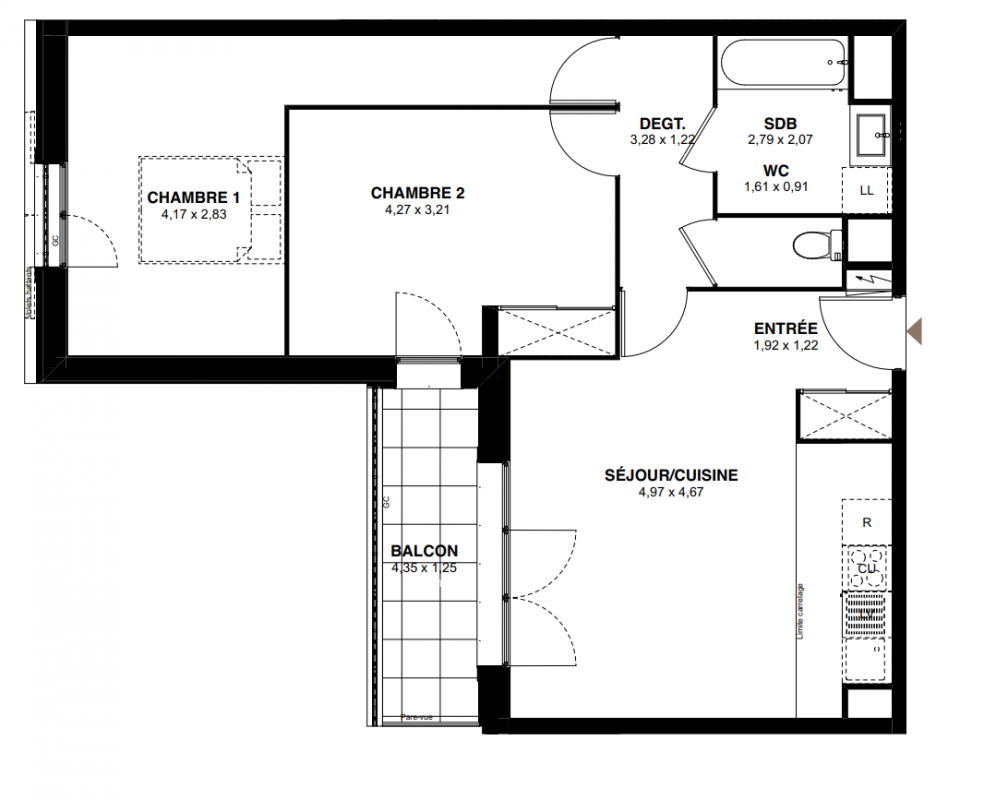 Plan du lot