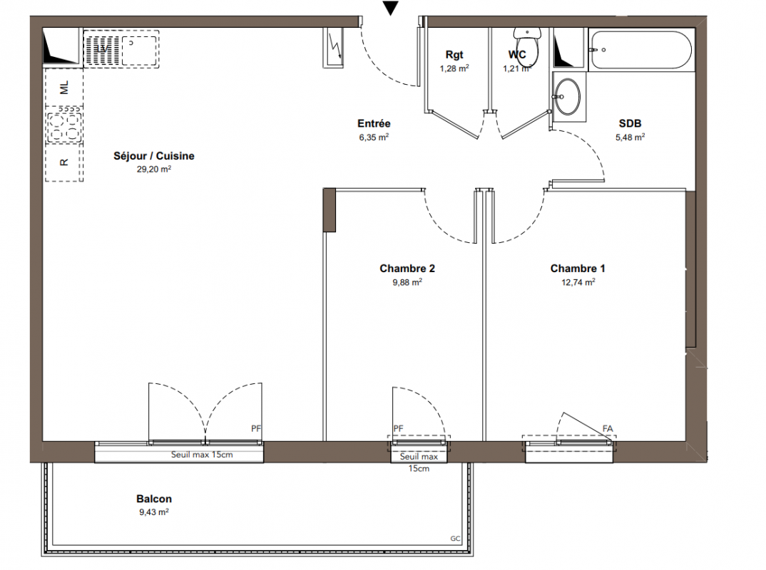 Plan du lot