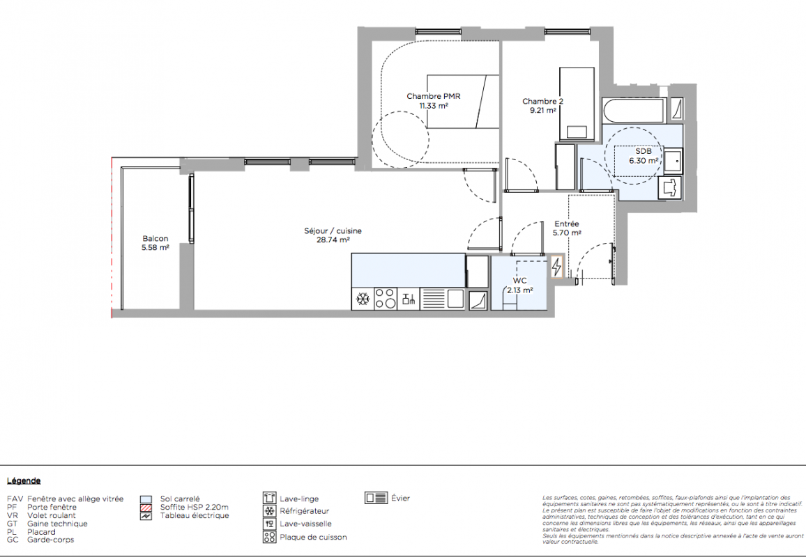 Plan du lot