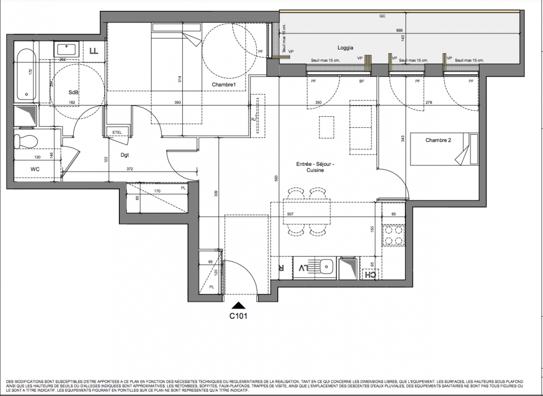 Plan du lot