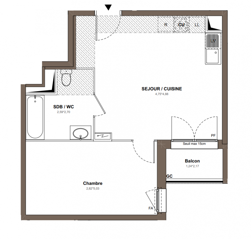 Plan du lot