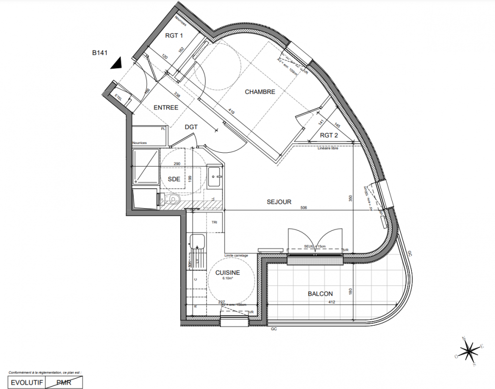 Plan du lot