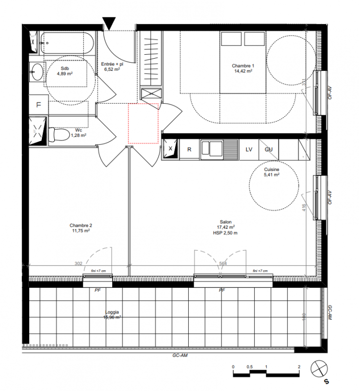 Plan du lot