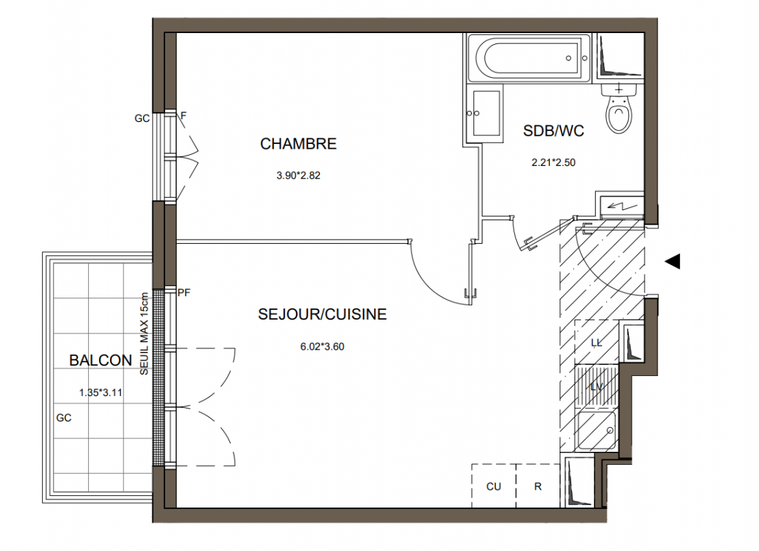 Plan du lot